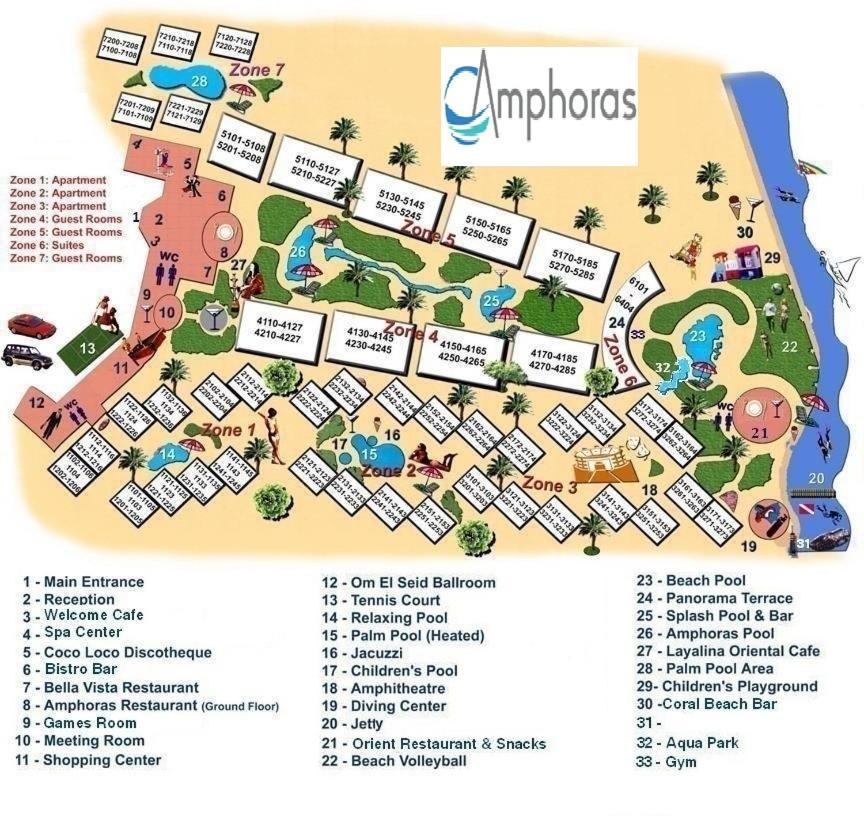 Amphoras אתר נופש שארם א-שייח
